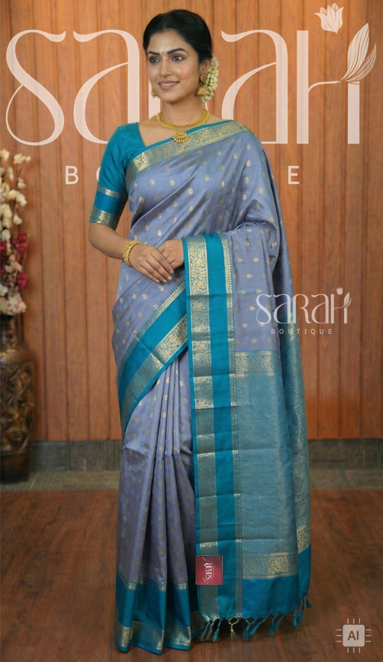 silk zari saree