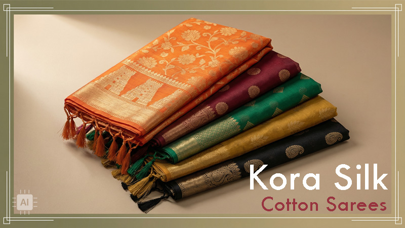 kora silk sarees