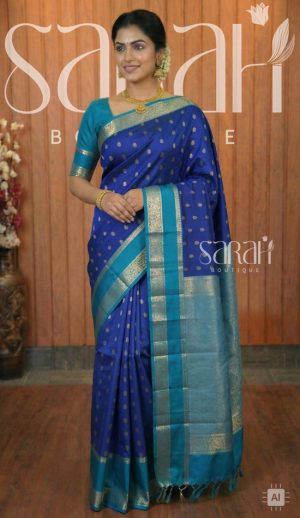 green flower pattern saree (copy)