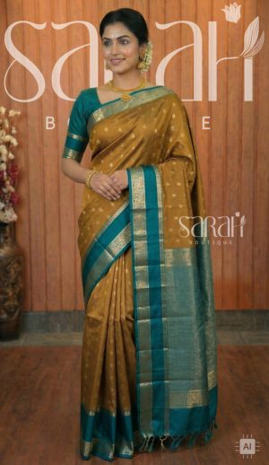 green flower pattern saree (copy)